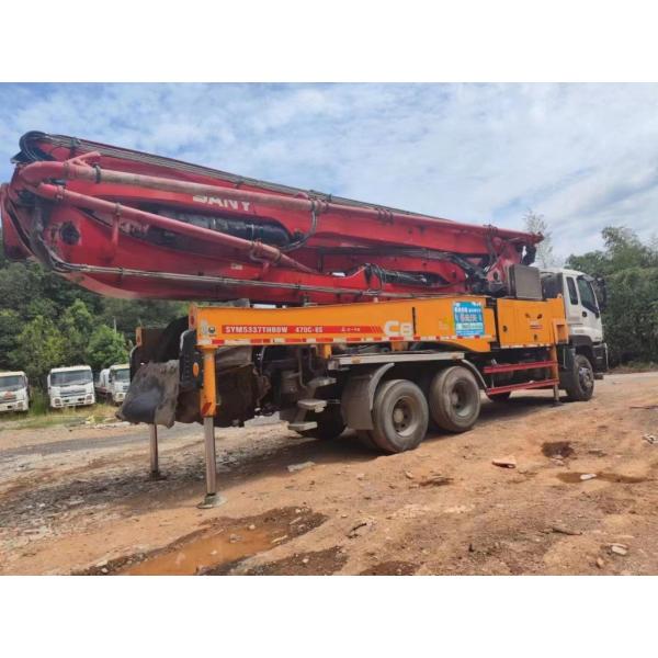 Heavy Equipment SA Ny Truck Mounted Pump 47m Used Concrete Pump Truck Concrete Boom Pump