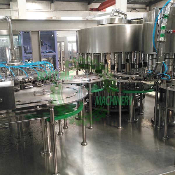 10000BPH CGF24-24-8 With Cap Lifter Mineral Water Auto Bottle Filling Machine