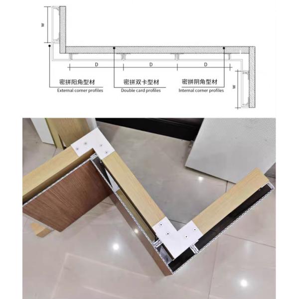 Aluminum 3D Core Panels 2.0mm Fireproof 1220x2440mm for Building To Transform Building Exteriors A2 Rated Fire Protection