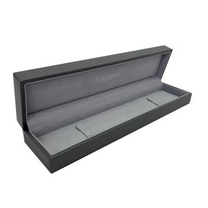 Black PU Luxury Jewelry Packaging Boxes