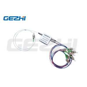 China Singlemode 1xx8t Mechanical Optical Switch LC/UPC connector optical switch on sale