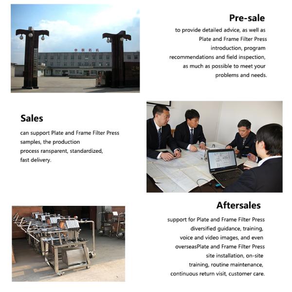 10-Layer Stainless Steel Automatic Filter Press for Beer Wine and Oil 3T/h Flow Rate