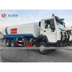 Sinotruk Howo 6x6 Off Road 20000L Water Sprinkler Truck