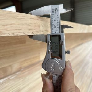 Practical Natural Rubber Wood Finger Joint Board Harmless Multiscene