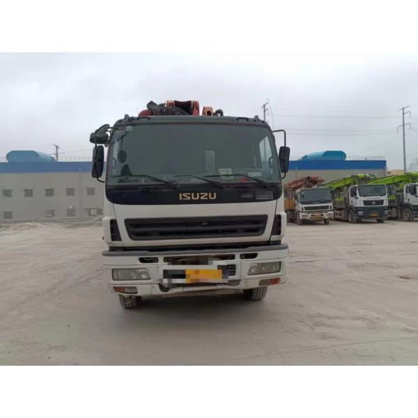 2013 San Y 52m Concrete Pump Truck Low Working Hour Cylinder Type Construction Machinery