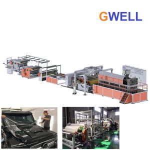 TPU Cast Film Extrusion Line TPU Transparent Film Making Machine