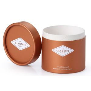 Sturdy C2S Paper Color Cylinder Cardboard Packaging 110mm