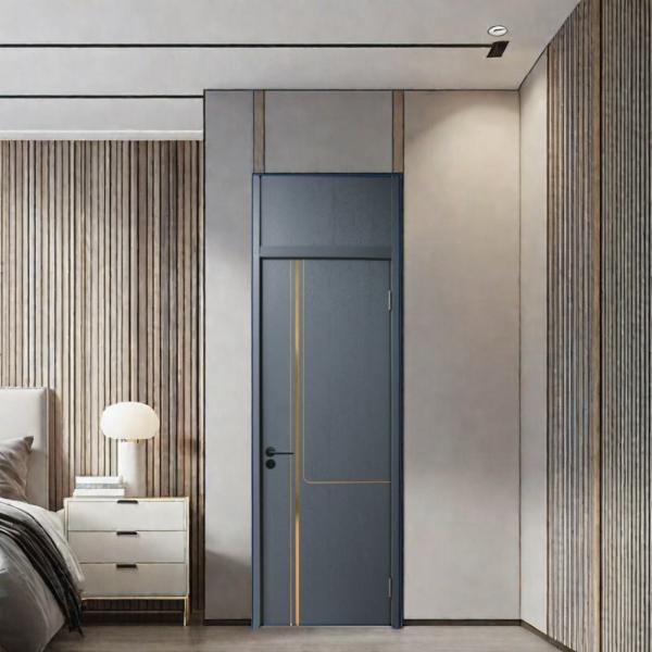 Buy Heat Insulation Weather Resistant Low Maintenance WPC Hollow Door for Interior Use at wholesale prices