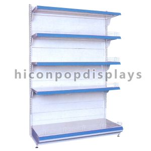 Grocery Store Retail Gondola Shelving Units 4 Tier Free Standing