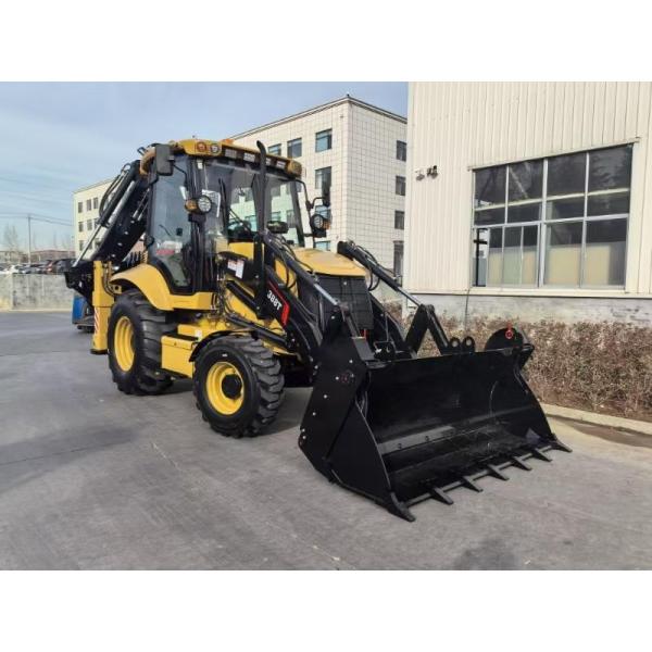 Buy 8200kg 388T Industrial Diesel Backhoe Loader With Advanced Hydraulics at wholesale prices