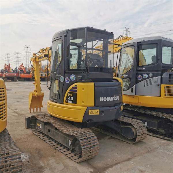 Used Excavator Komatsu PC40MR with Original Hydraulic Valve and 0.4 Bucket Capacity
