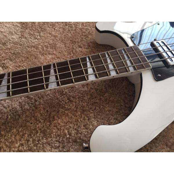 4 string bass guitar set in neckshark inlay on rosewood black ABS binding set in neck RIC 4003 bass guitar