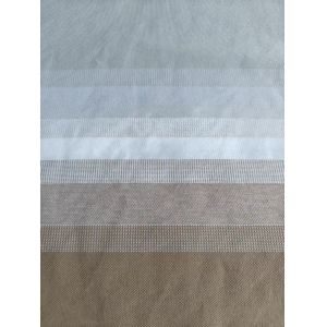 Breathable Striped Knit Fabric 95 Cotton 5 Spandex for T-Shirts