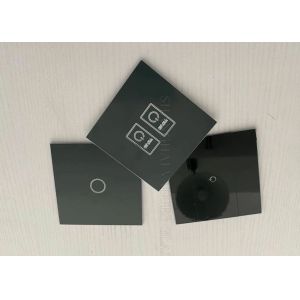 SGS Curved 0.5mm Tempered Ceramic Printed Glass Ultra Clear