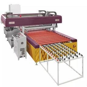PLC Control Glass Edging Machine for Automatic Four Side Polishing of 4-10 mm
