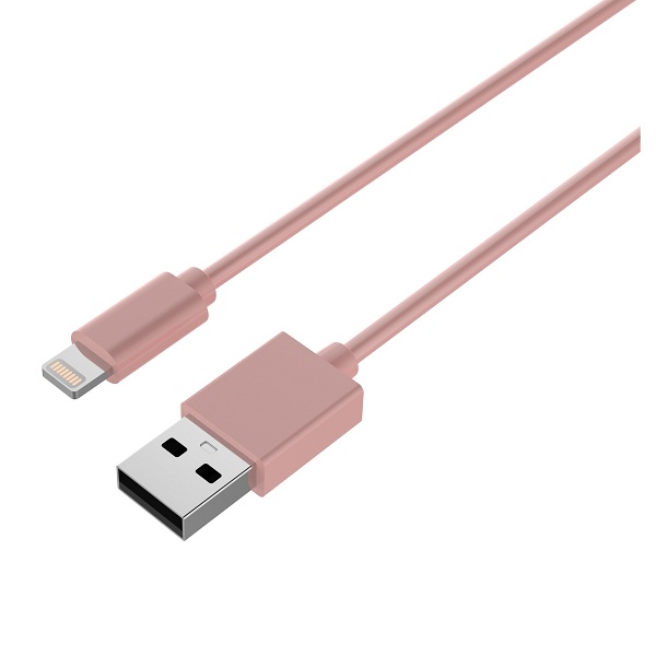 USB A Rohs Certified 5V 2.4A Apple Iphone Charger Lead 2m