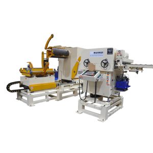 High Precision Automatic Feeding Line 3 in 1 Decoiler Leveler Feeder Machine