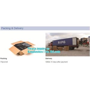 CONSTRUCT FILM, Asbestos bag, clean-up bags, disposable garbage bag thick