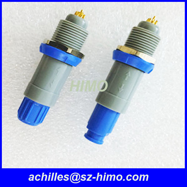 Buy 2pin push pull circular plastic connector male to female at wholesale prices