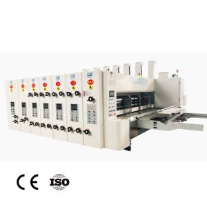 2 Color Flexo Printing Slotting Die Cutting Machine Automatic