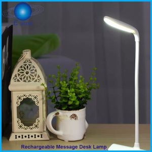 Battery Operated Modern Desk Lamp , LED Nightstand Lamp Rechargeable