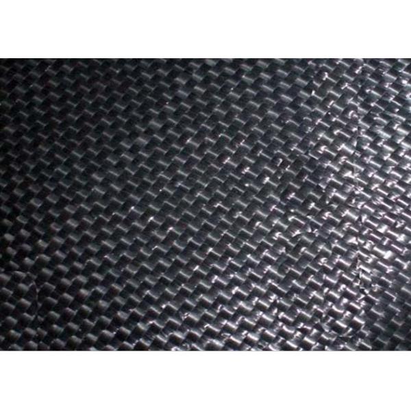 Geotextile Stabilization Fabric Plastic Woven Geotextiles width 1m-8m Black