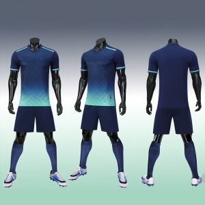 Breathable Soccer Jersey Team Set Premium Fabric Plain Soccer Jersey