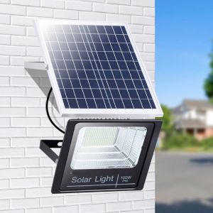 SMD3030 Solar Floodlight Outdoor 100W 60w LED Floodlight Waterproof