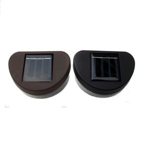 China Hot sale solar light 2LED fence light fence fence lamp roof lamp corridor decoration outdoor wall lamp on sale