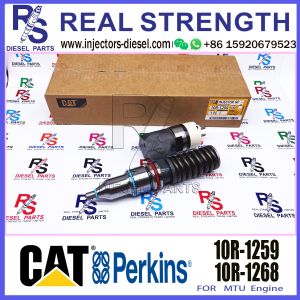 China CAT Common Rail Excavator Fuel Injector For CAT C10 C12 Engine Injector 10R-1258 10R-1259 on sale