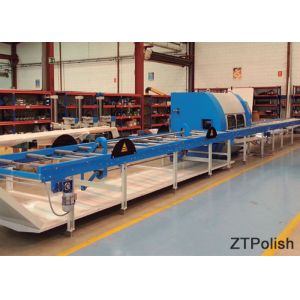 Stainless steel buffing machine for dish head