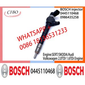 BOSCH Diesel Common Rail Fuel Injector 0445110468 0986435258 0445110469
