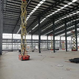 Quality Weld H Beam Structural Portal Prefabricated Steel Structure Logistics Warehouse for sale