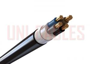 Quality BS EN 60332 25mm Armoured Electrical Cable Mild Steel Wires PVC Bedding for sale