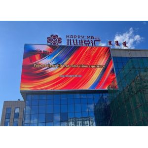 Waterproof Outdoor Full-Color LED Die-Cast Aluminum Screen With 3-Year Warranty