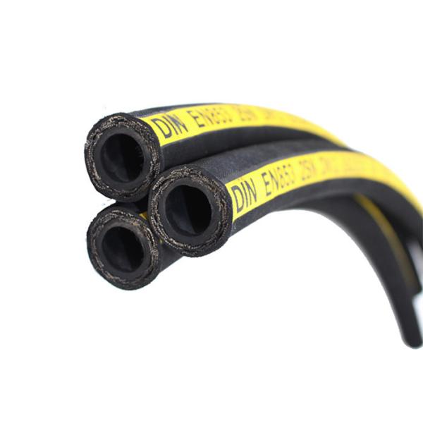 Buy Black 5/16'' 8mm Hydraulic Hose , High Pressure Hydraulic Hose Pipe at wholesale prices