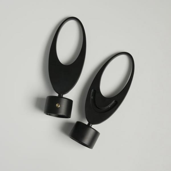 Buy Durable Adjustable Living Room Iron Curtain Rod Finials at wholesale prices