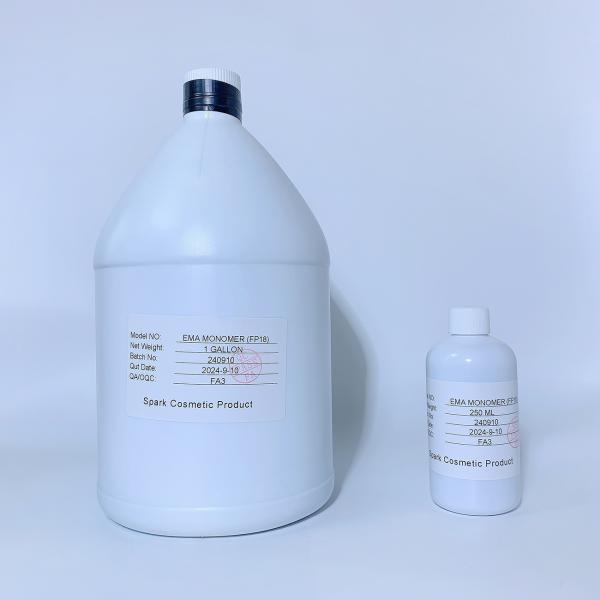 Private Label Acrylic Powder OEM Fast Medium Slow Dry 1000ML GALLON MMA EMA Purple Acrylic Nail Liquid Monomer