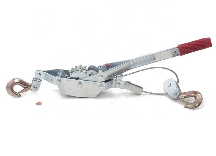 Stranded Steel Electrical Cable Pulling Tools Hand Ratchet Tackle Block