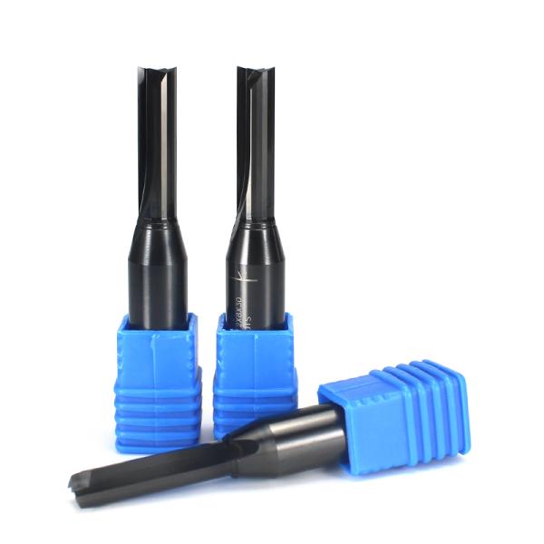 Tct 6mm Tiger Bit Straight Flat Tungsten Carbide End Mill 3 Flute