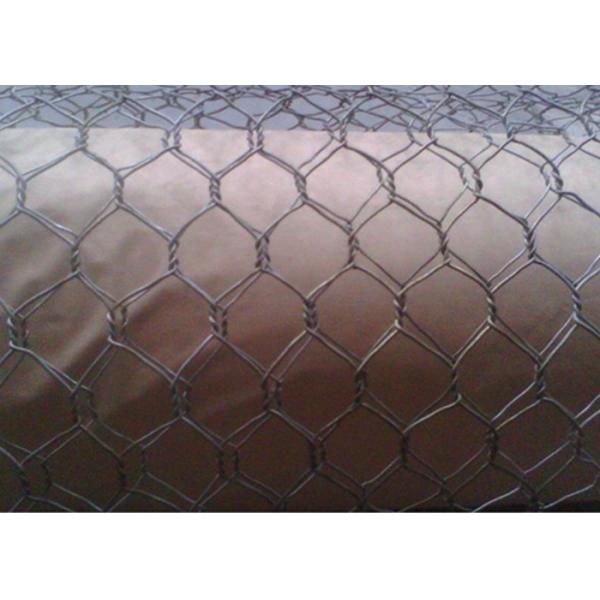 60*80mm 100*100mm Hole Size Galvanized Gabion Box Hot Dipped Hesco Wall Hexagonal Wire Mesh