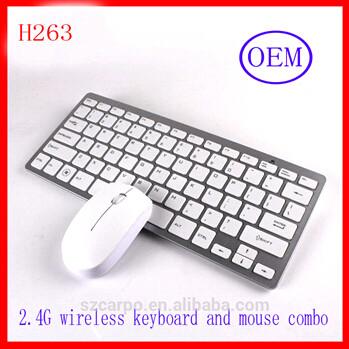 Buy Carpo H263 Customize wireless/bluetooth keyboard combo computer prepherals at wholesale prices