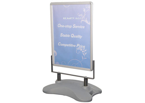 Buy Aluminum Frame Outdoor Advertising Display Board With Windproof Waterbase at wholesale prices
