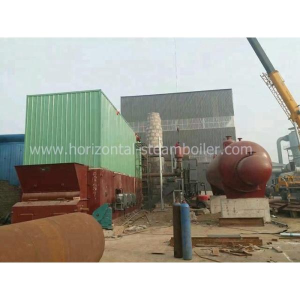 Coal Fired Horizontal Oil Boiler System Low Pollution Emission SGS Certification