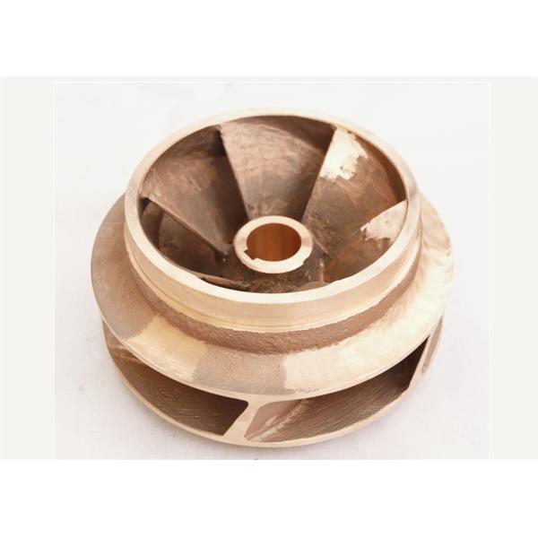 Buy Precision Cnc Machining Parts ODM  Copper Alloy  Impeller/Vane Wheel at wholesale prices