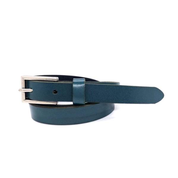 Buy Blue Thin Retro 130cm Women Skinny Leather Belts at wholesale prices