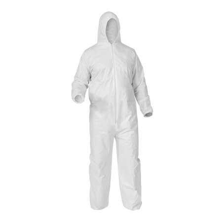 Buy Lightweight Soft Disposable Protective Coverall For Food Industry / Medical at wholesale prices