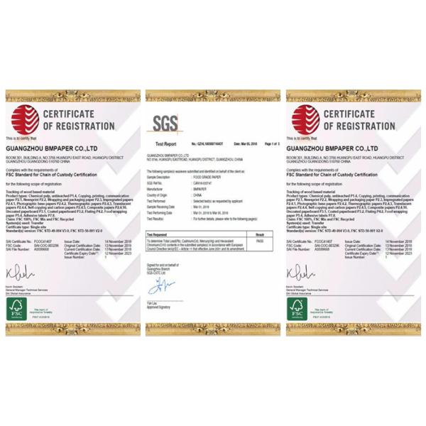 1.0MM 1.2MM 1.5MM White Card Board / Ivory Paper 400GSM One Side Glosssy