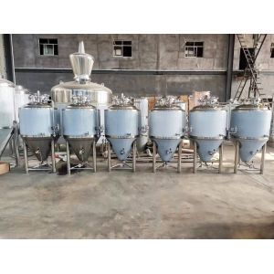 80mm Polyurethane Insulation Conical Beer Fermentation Tank for Fermenting