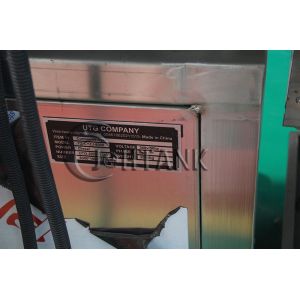 Restaurant Continuous Frying Machine , 1200kg/h Continuous Fryer For Potato